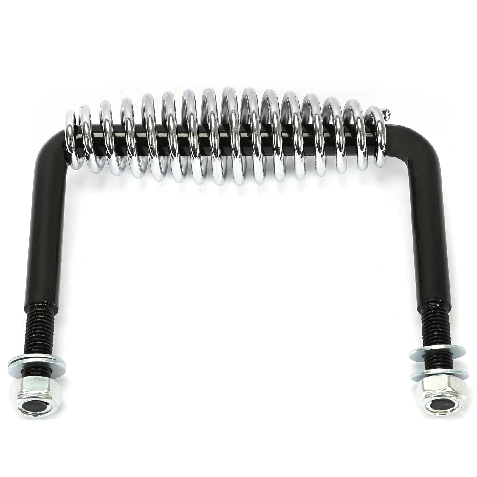 Spring Handle with Mounting Bracket for BBQ Grill (5")