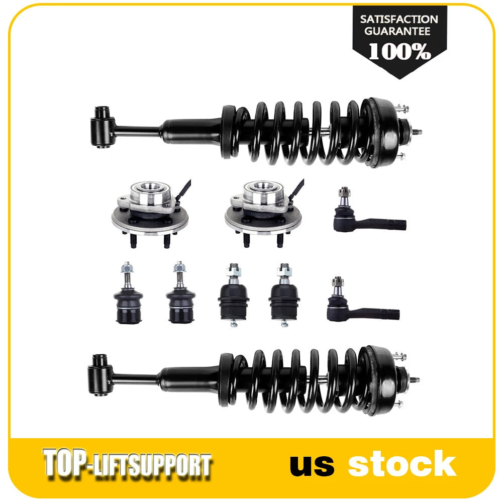 Set of 2 Front Struts and Ball Joints for Ford Explorer, Mercury Mountaineer