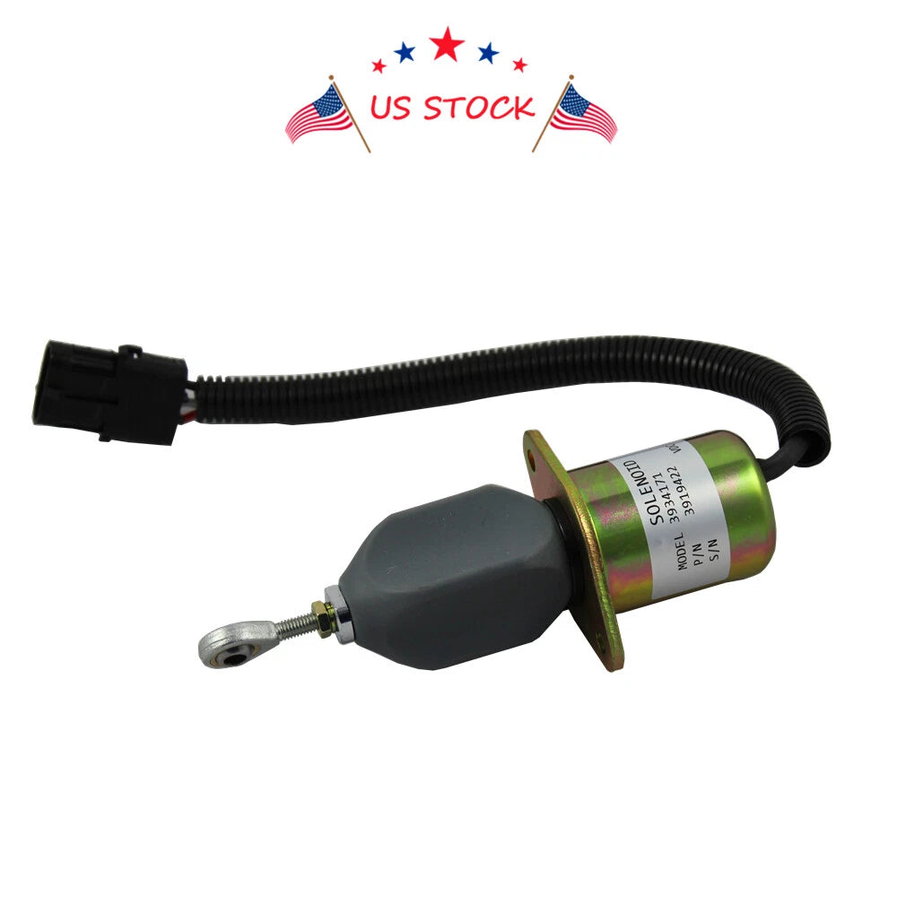 Fuel Shut Off Solenoid for Ford 5.9L 8.3L Cummins Diesel 