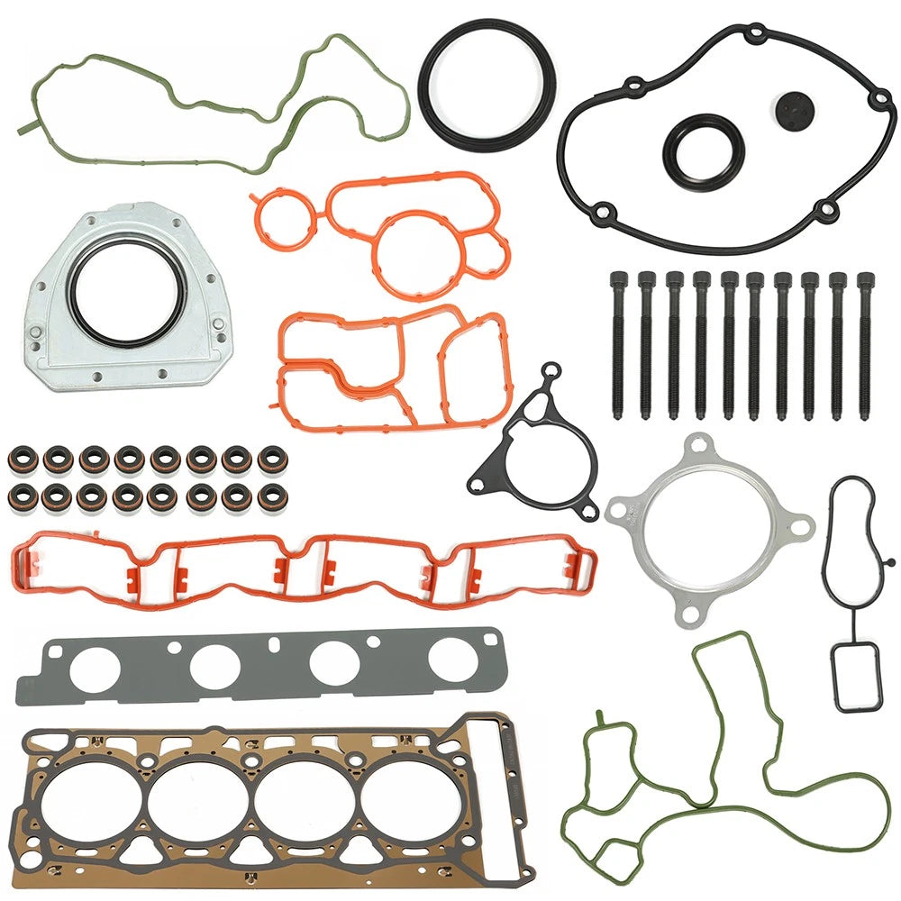Engine Cylinder Head Gasket Seal Bolts Set for VW Tiguan AUDI A4 Q5