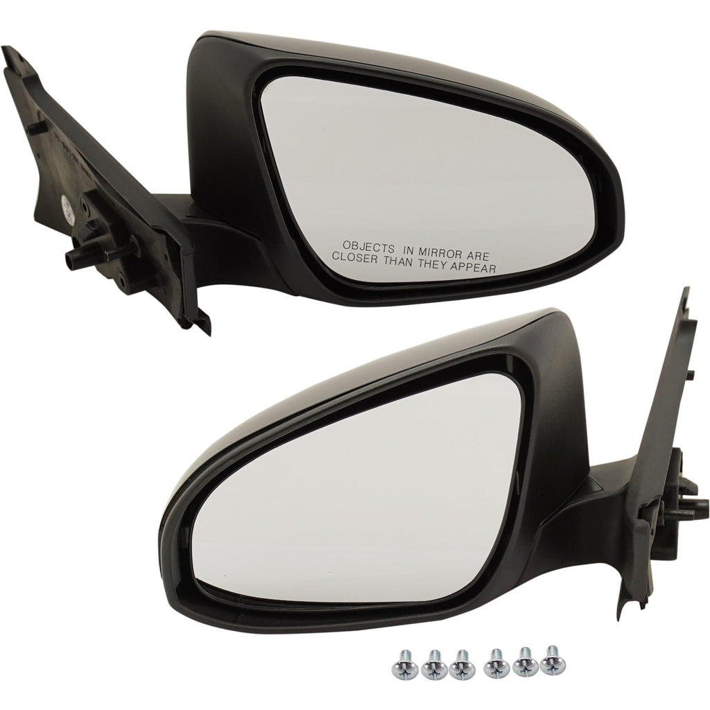 Manual Mirrors for Toyota Yaris (2014) - Driver and Passenger Side