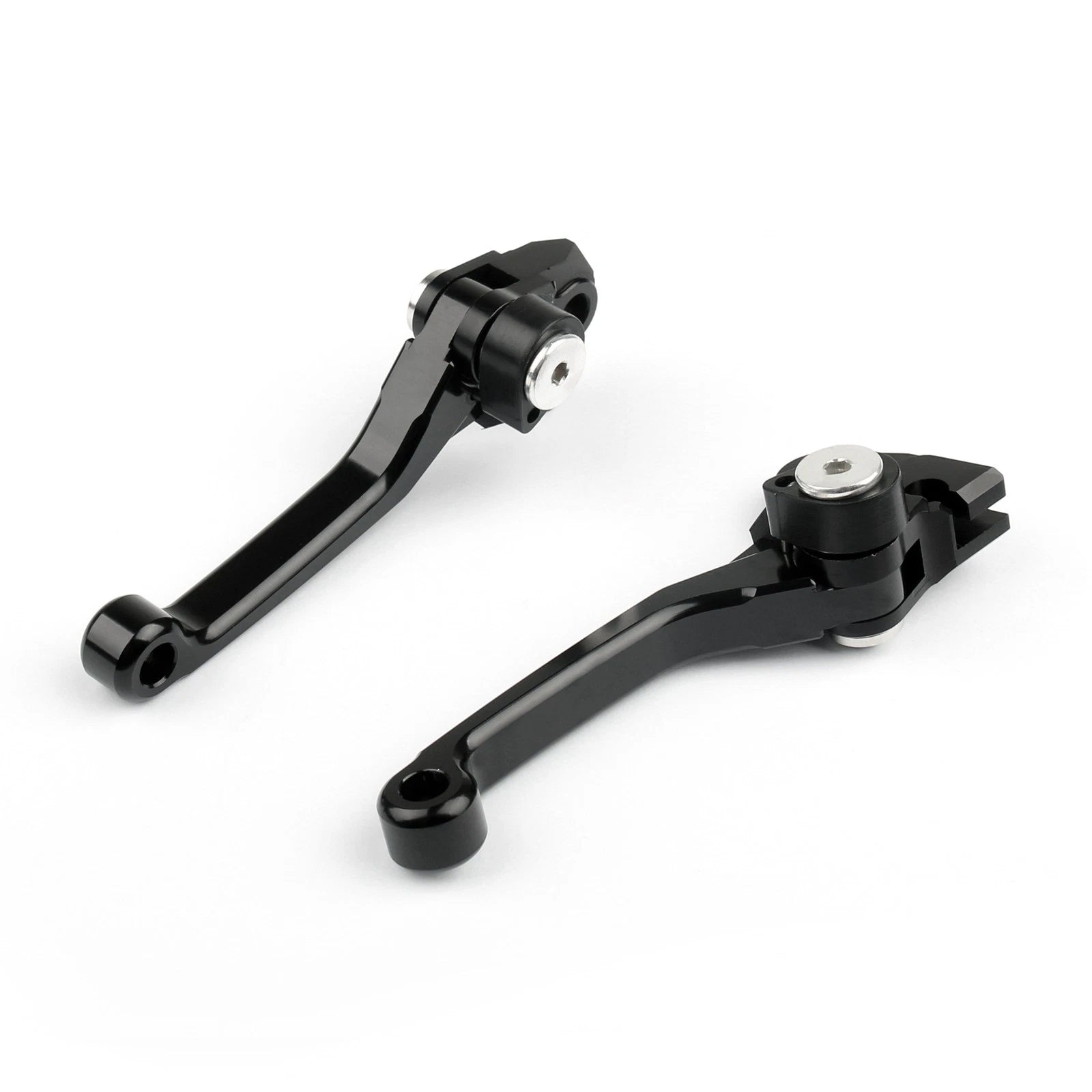 Pair Pivot Brake Clutch Levers for Suzuki RMZ250 RMZ450 (2005–2014) 27-14 Black