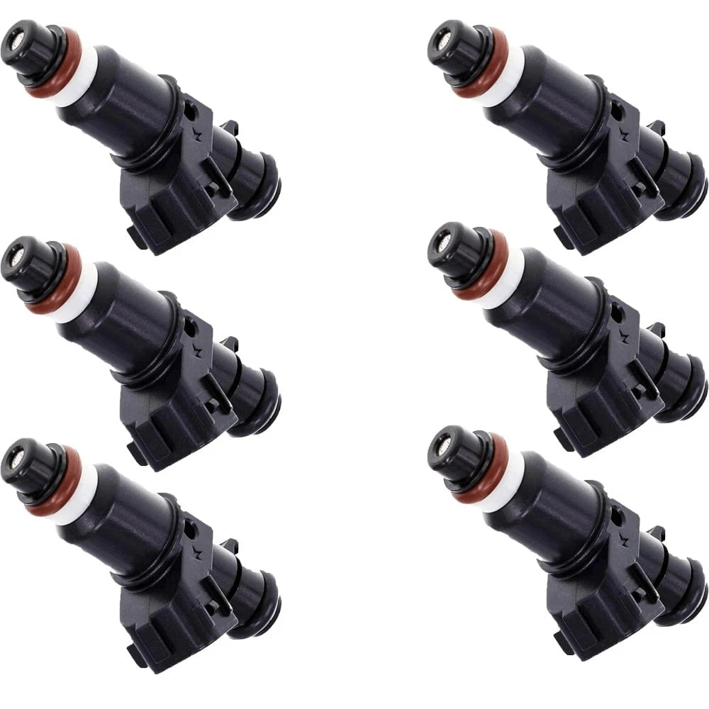 Set of 6 Fuel Injectors for Honda Odyssey Ridgeline Pilot Acura MDX (2005–2015) 842-12289
