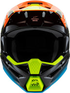Alpinestars SM3 Youth Off-Road Helmet for Youth Small (Black/Orange/Yellow)