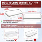 Door Shelf Basket for Whirlpool Refrigerator (W10321304)