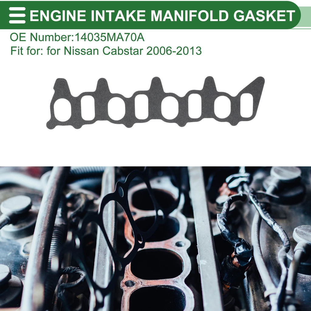 Engine Intake Manifold Gasket for Nissan Cabstar (2006–2013) No. 14035MA70A