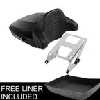 Chopped Trunk Pad Rack for Harley Touring Street Road Glide King (2014–2025)