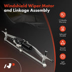 Front Wiper Motor & Linkage Assembly for Chevrolet Equinox (2005-2009)