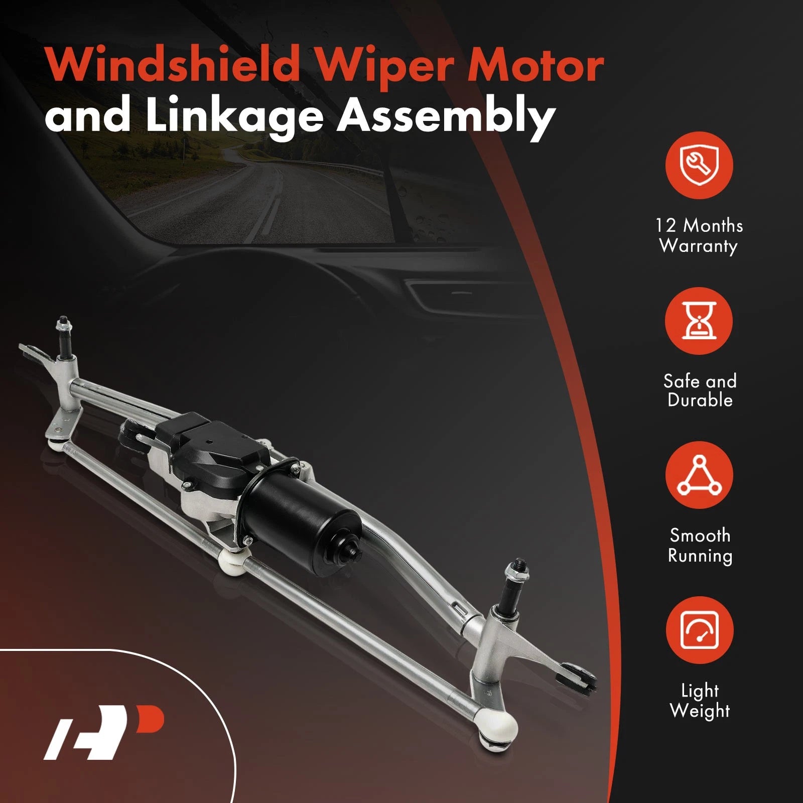 Front Wiper Motor & Linkage Assembly for Chevrolet Equinox (2005-2009)
