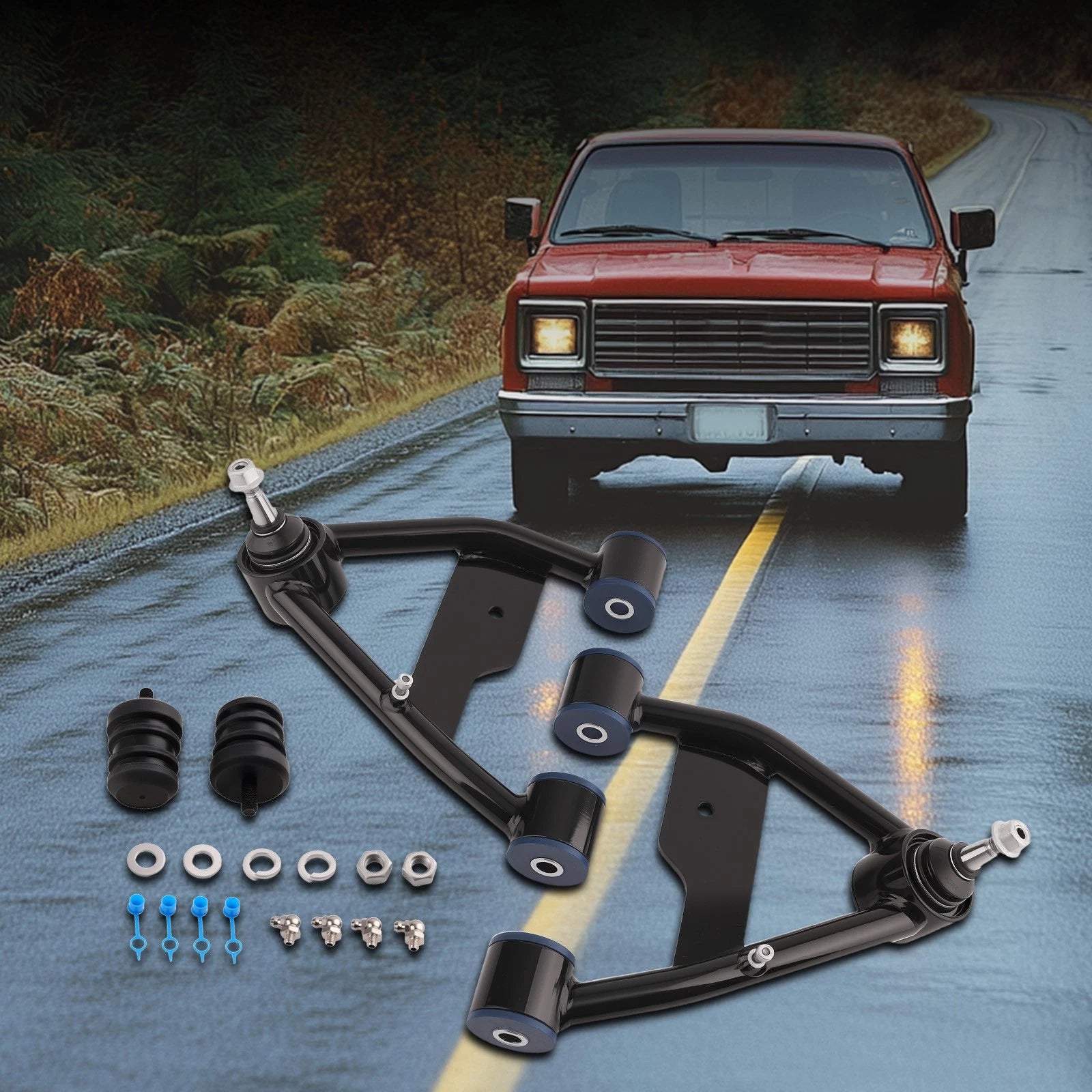 Front Upper Control Arm for Chevy S10 GMC S15 4WD (1982–2004) 2-4" Lift