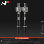 2X Front Inner Tie Rod Ends for Ford Ranger (2019-2023)