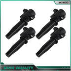 Set of 4 Ignition Coils for Ford Fusion (2010–2020), Mercury Mariner (2009–2011) 2.5L