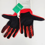 iTrack Bike Gloves for MTB DH MX Mountain Bike (Size XL, Red)