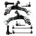 Set of 8 Control Arms Rear Sway Bars Tie Rods for Saturn VUE Chevy Equinox (2005–2006)