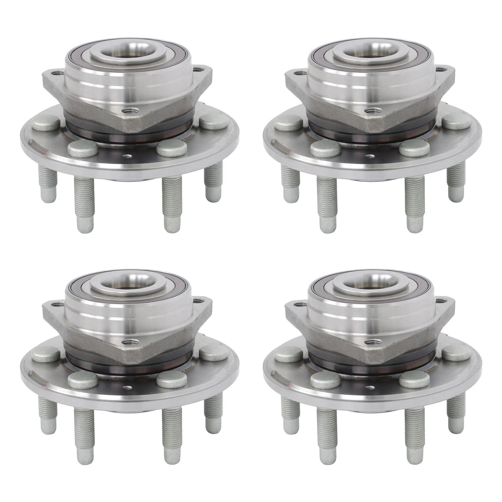 Set of 4 Wheel Bearing Hub Kit for Cadillac SRX (2010–2016)