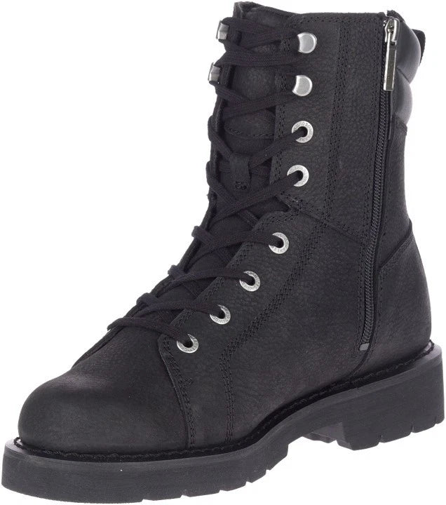 Men's Marxen 7.5-Inch Black Motorcycle Boots for Harley-Davidson (D93805)
