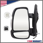Driver Left Side Door Mirror Power with Signal Light for RAM Promaster (2010–2024)