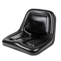 G503536324 Waterproof Black Deluxe High Back Steel Pan Seat for