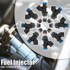 8pcs Fuel Injector for GMC Envoy, Sierra, Chevrolet Silverado 5.3L (2000–2006)