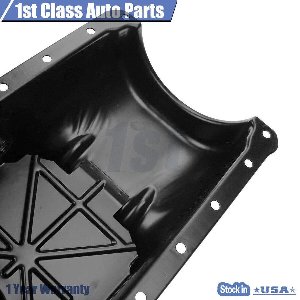 Steel Engine Oil Pan for Chevrolet Kodiak C60 C70 C6500 C7500 (1991–2000)