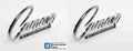 Trunk Lid and Nose Header Emblems Replacement for 1968-1969 Chevrolet Camaro