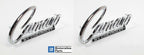 Trunk Lid and Nose Header Emblems Replacement for 1968-1969 Chevrolet Camaro