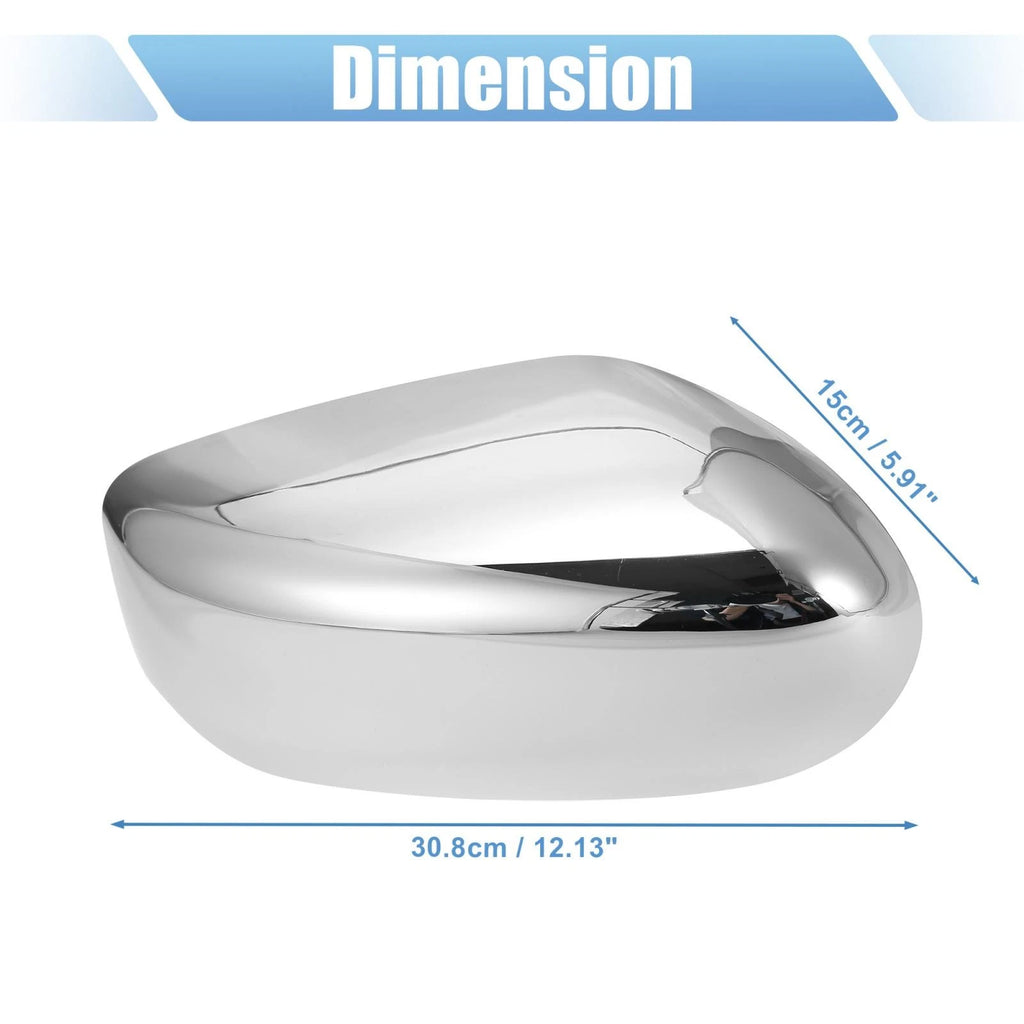 Pair Chrome Plated Full Mirror Covers for Nissan Altima (2013–2018)