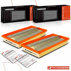 2X Engine Air Filter for Mercedes-Benz 400E, 500E, S420 (1994–1999)