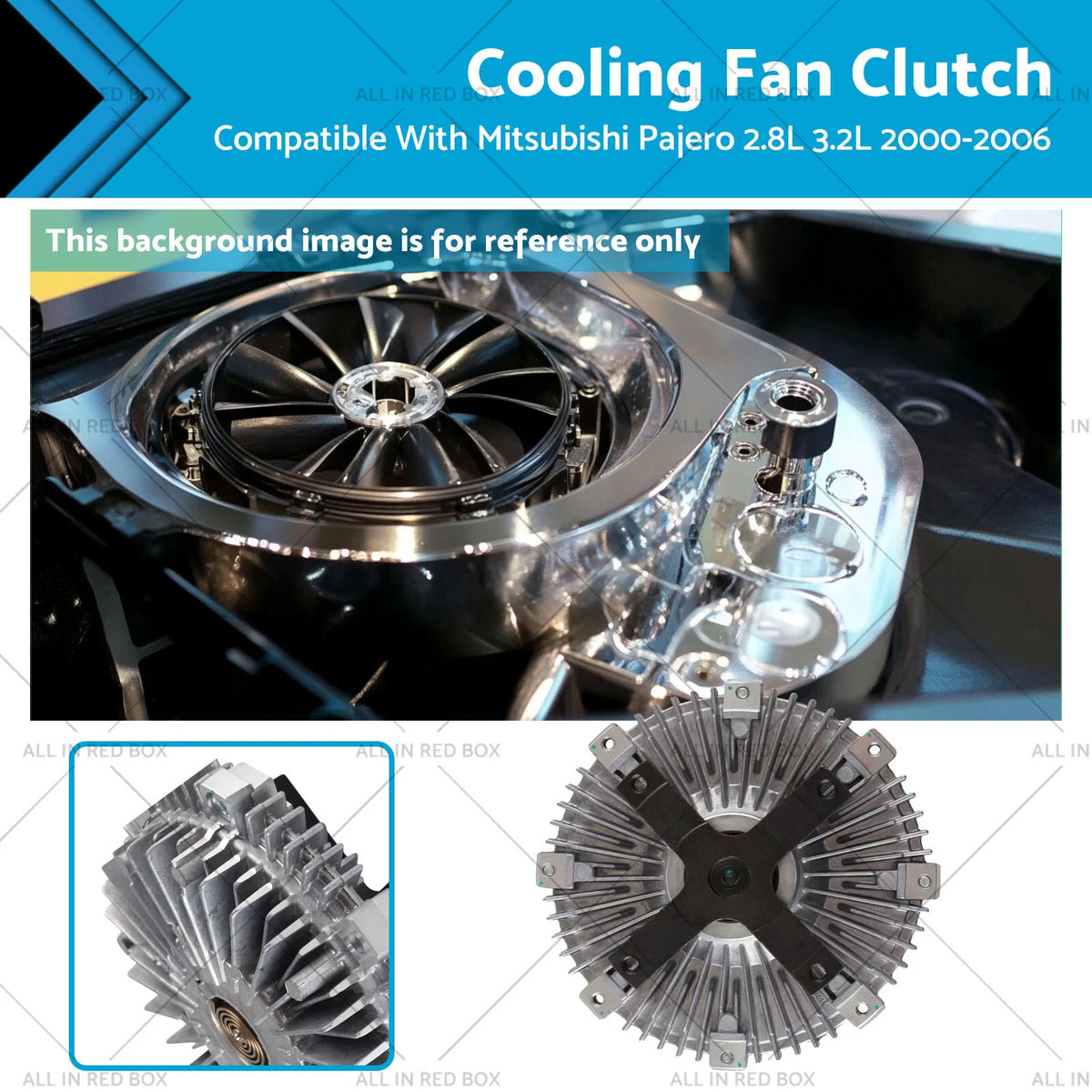 Cooling Fan Clutch ME298543 for Mitsubishi Pajero (2000–2006)
