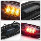 Smoked Lens LED Fender Bed Side Marker Light for Dodge Ram 2500 3500 (2011-2025)