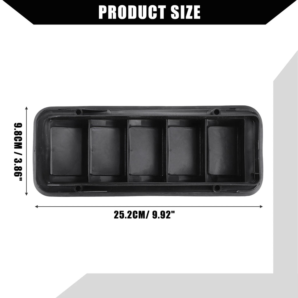 Set of 2 Back Panel Air Vent Grilles for GMC Chevrolet Silverado 