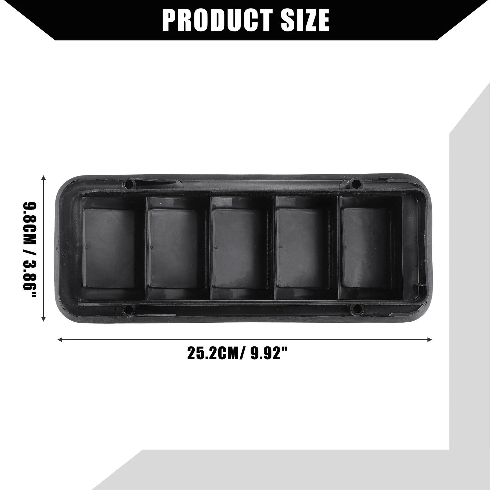 Set of 2 Back Panel Air Vent Grilles for GMC Chevrolet Silverado 