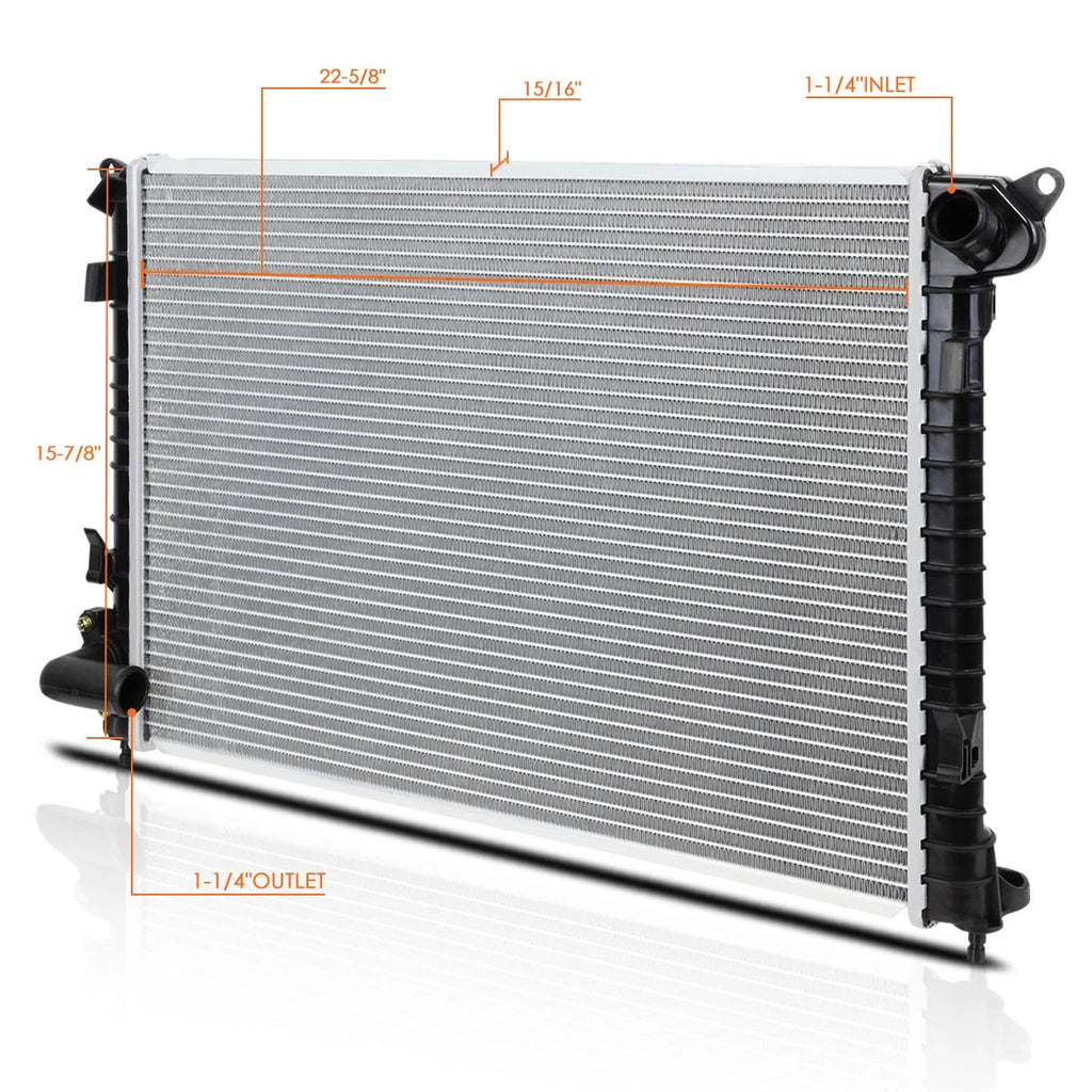 OE Replacement Full Aluminum Core Radiator for Mini Cooper (2002–2006) DPI-2747