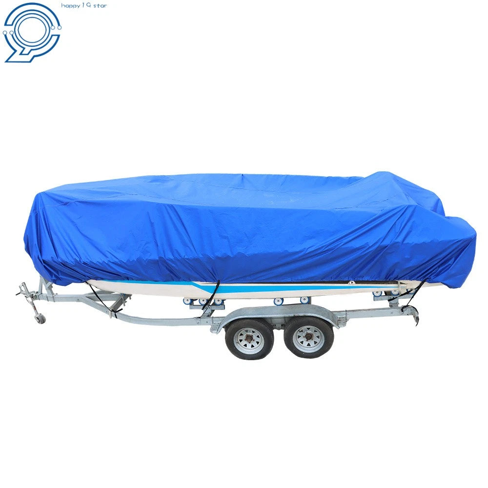Trailerable Pontoon Boat Cover for 17-19 Ft Boats (95") Waterproof Heavy Duty