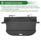 Retractable Cargo Cover for Subaru Outback (2016–2019)