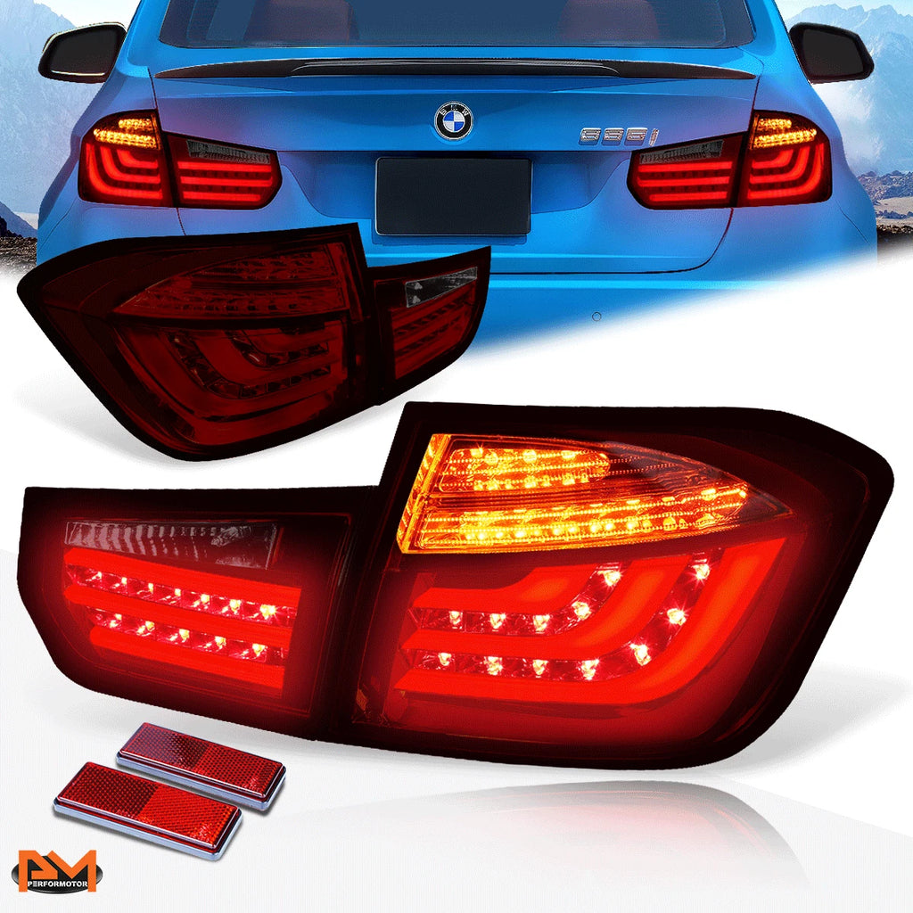 3D LED Streak Tail Light Brake/Reverse Lamp for BMW 3-Series F30 (2013–2015)