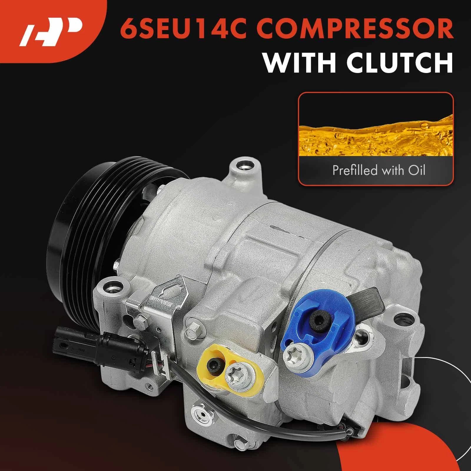A/C Compressor with Clutch for BMW E84 X1 (2009-2015)