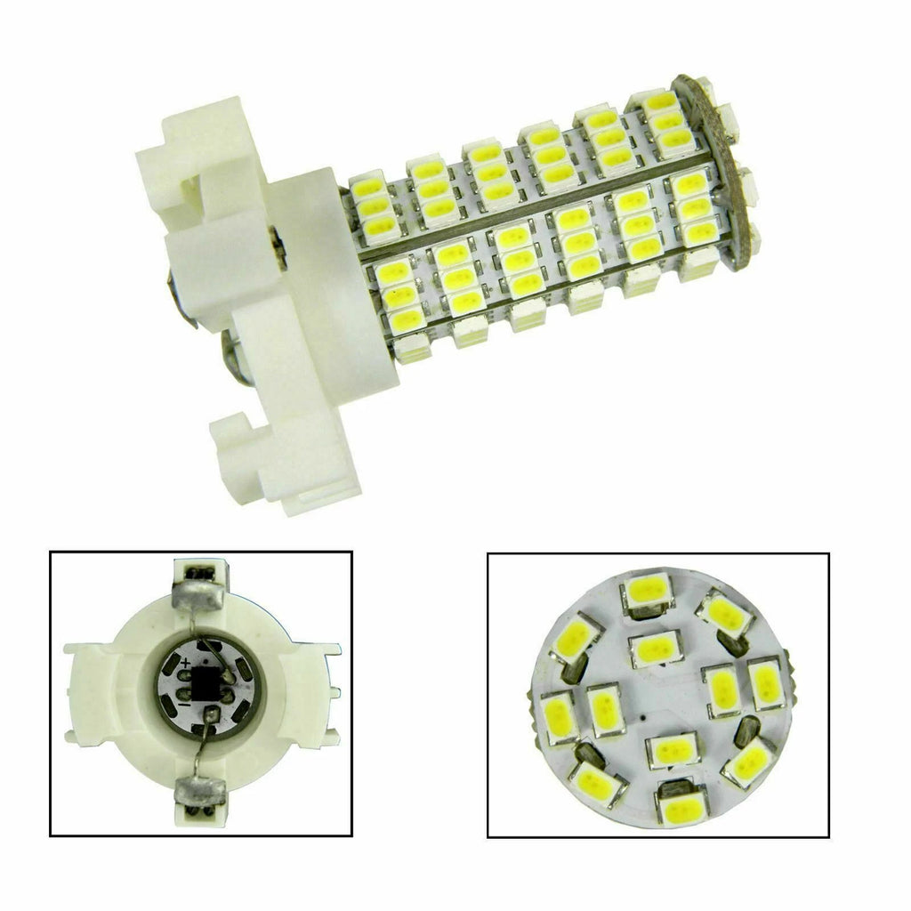 6000K White PH24WY LED Front Turn Signal Bulbs for Audi A4 S4 Q5 (2009-2012)