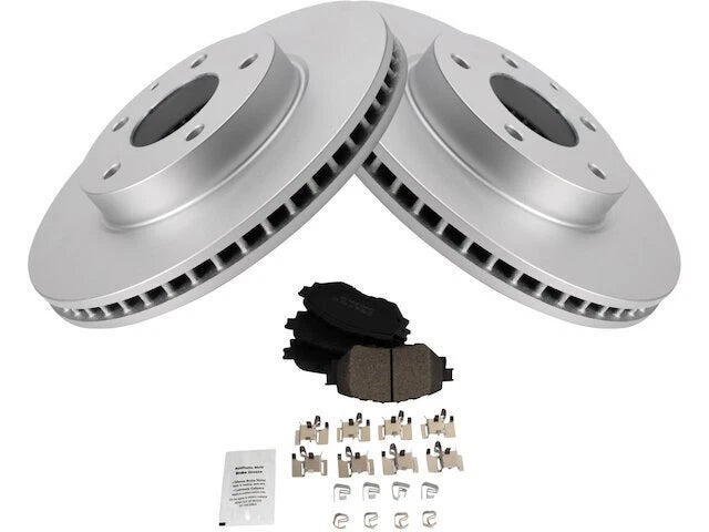 Front Brake Pad and Rotor Kit for Mazda 3 (2014–2018) SC575TV