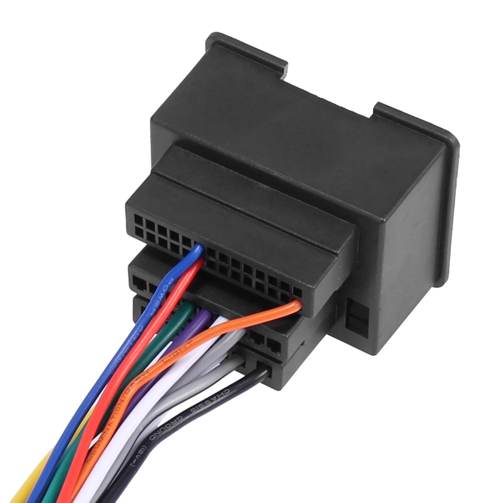 DC 12V Car Female CD Radio Wire Harness Adapter Connector for Chevrolet Cruze (2011–2016)