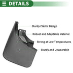 Mud Flaps Splash Guards for Nissan Navara D22 (2008–2014)