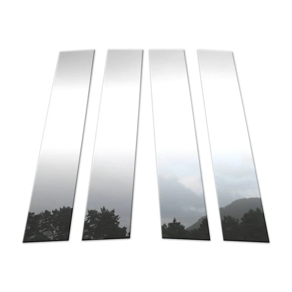 Diamond Grade 4pc Stainless Steel Pillar Post Covers for 2008-2014 Dodge Avenger