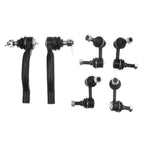 Set of 6 Sway Bar & Tie Rod Ends for Nissan Pathfinder (2005–2012)