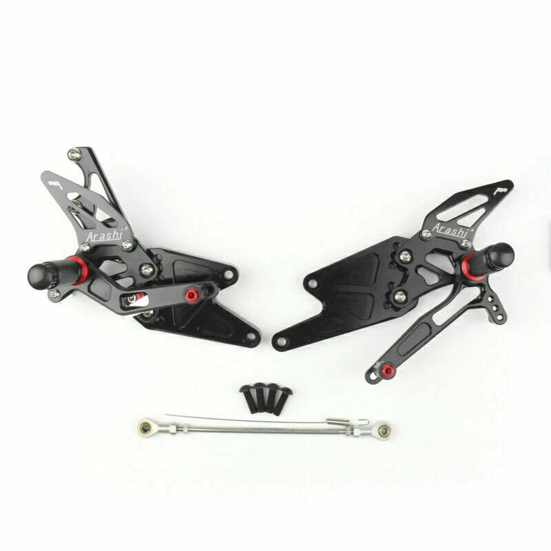 Aluminum Rearsets Footpegs for Yamaha MT-03 MT-25 (2015–2018) Black T9