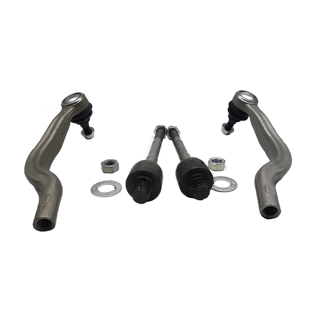 Set of 2 Inner Outer Tie Rod Ends for Maserati Ghibli Quattroporte (2014–2017)