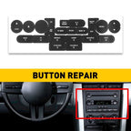 AM FM Radio Stereo Button Repair Kit for Ford Mustang