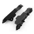 Set of 2 Front Bumper Mounting Side Brackets for Land Rover Range Rover Sport (2014–2019) Black