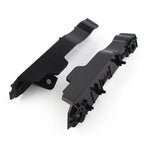 Set of 2 Front Bumper Mounting Side Brackets for Land Rover Range Rover Sport (2014–2019) Black