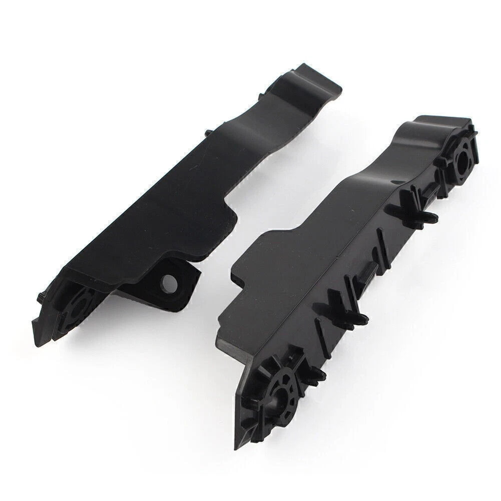 Set of 2 Front Bumper Mounting Side Brackets for Land Rover Range Rover Sport (2014–2019) Black