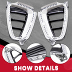 Set of 2 Chrome Fog Light Bezels for Kia Optima (2016-2018)
